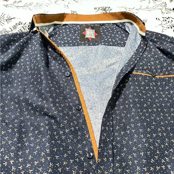 TM Exposure‎ Men's Large Button Down Long Sleeve Shirt - Picture 4 of 13